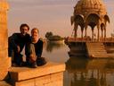 Us by Jaisalmers lake.